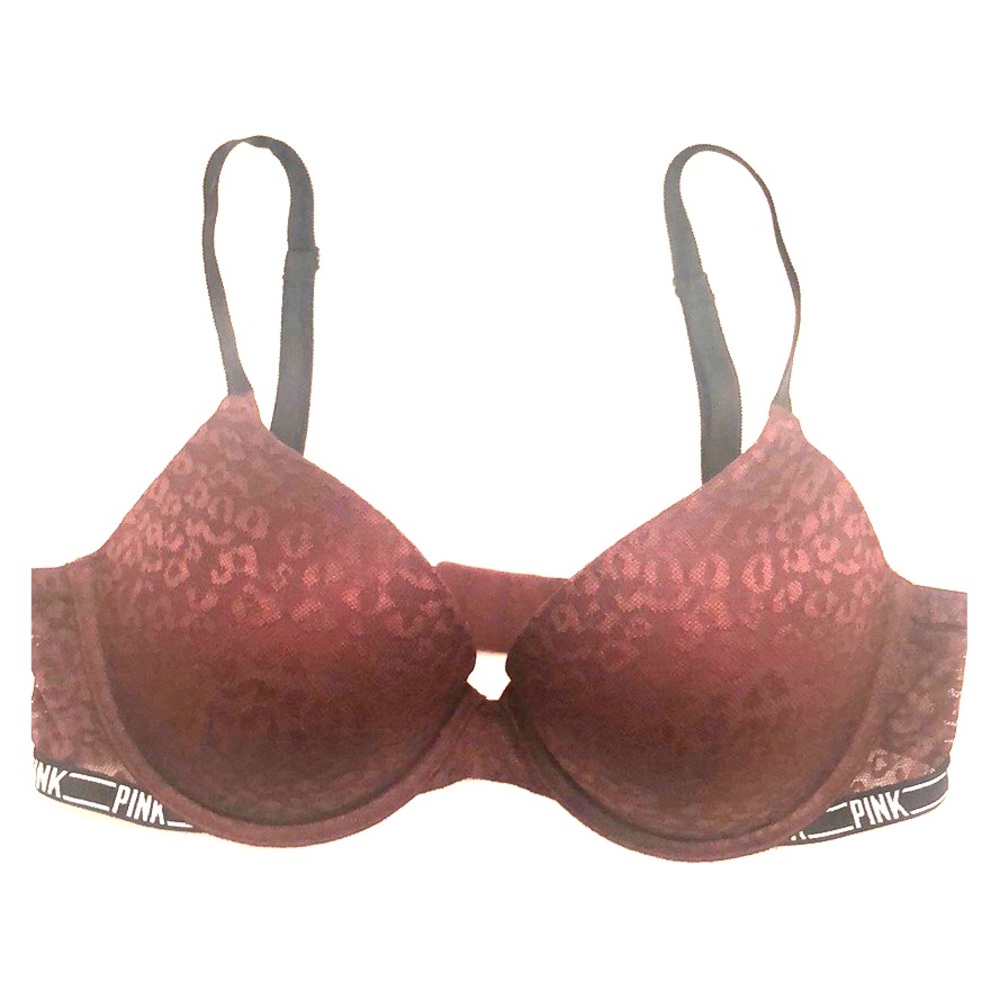 VS PINK Lace Push-Up Bra